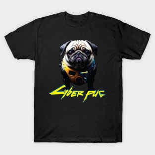 Just a Cyber Pug 2077 T-Shirt